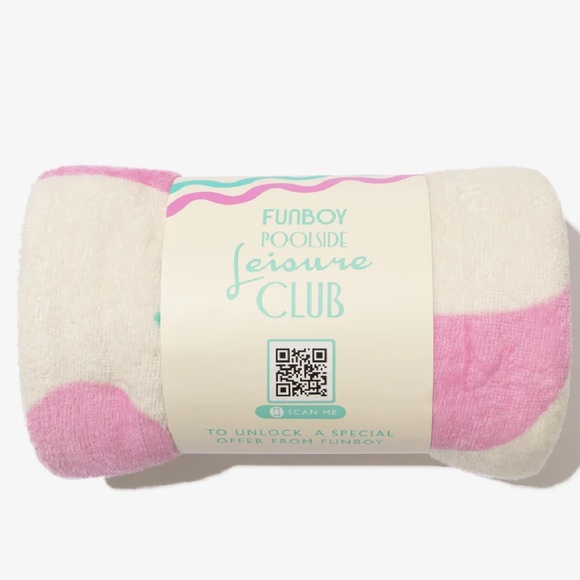 Funboy poolside leisure beach club towel - Picture 4 of 5